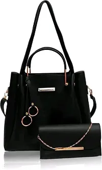 High Quality Designer Womens Shoulder Bags 3 Pcs/Set PU Leather Handbags Set For Women Luxury Purse-thumb3