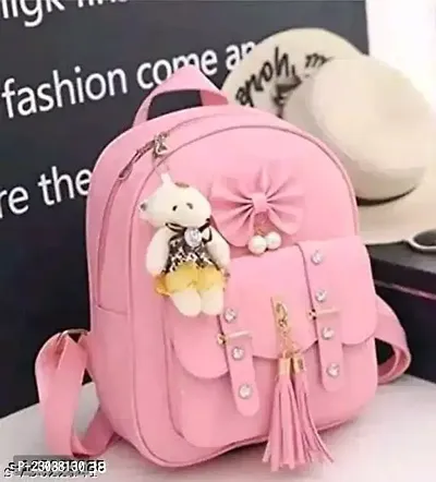 Hot Sales 3Pcs Set College Bags PU Leather Girls Bagpack High Quality School Backpack For Women-thumb0