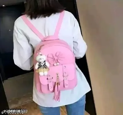 Hot Sales 3Pcs Set College Bags PU Leather Girls Bagpack High Quality School Backpack For Women-thumb2