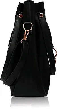 Fashion Latest Womens Stylish PU Leather Handbags Set Of (3)-thumb1