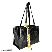 Classic Solid PU Handbag For Women-thumb2