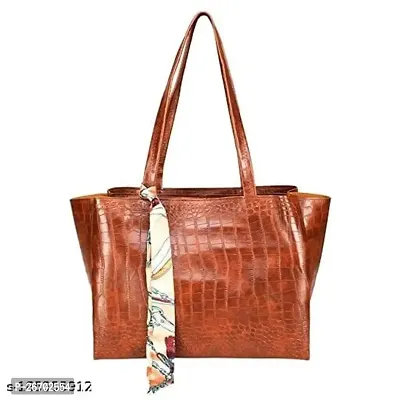 Classic Solid PU Handbag For Women
