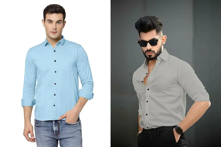 New Launched Polyester Long Sleeves Casual Shirt 