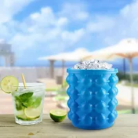 SIDDHI VINAYAK Creation Silicone Ice Bucket Revolutionary Space Saving Ice Cube Molds for Home Cafe Parties Restaurants Buffets Chilling Whiskey-thumb3