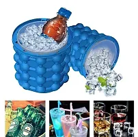 SIDDHI VINAYAK Creation Silicone Ice Bucket Revolutionary Space Saving Ice Cube Molds for Home Cafe Parties Restaurants Buffets Chilling Whiskey-thumb2