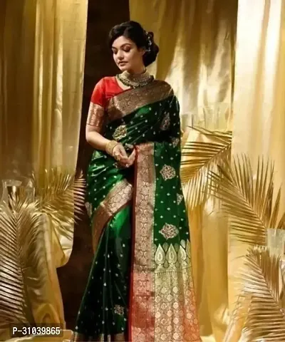 Trendy Art silk Saree With Blouse Piece-thumb0