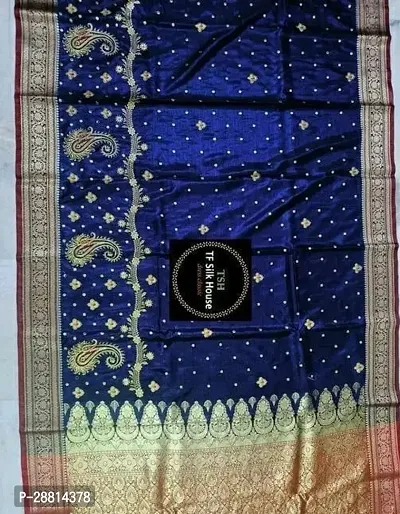 Classic Art Silk Saree With Blouse Piece-thumb0