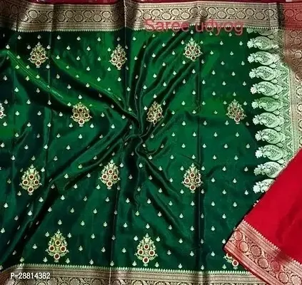 Classic Art Silk Saree With Blouse Piece-thumb0