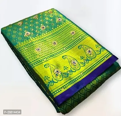 Classic Art Silk Saree with Blouse Piece