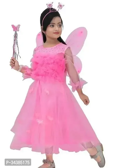 GIRLS ANGLE PARI_PORI FROCK DRESS-thumb0