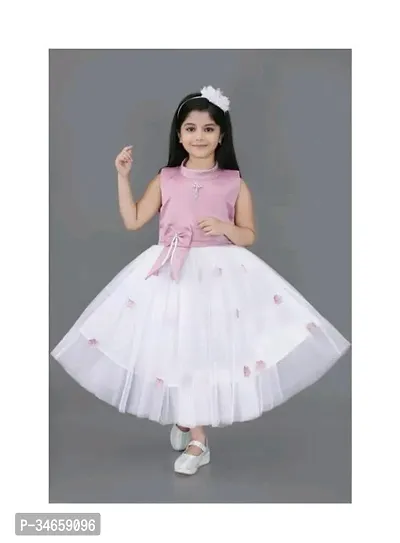 Trendy Net Frock For Girl