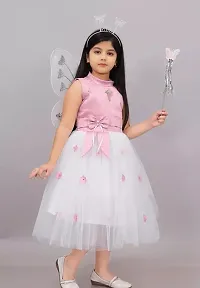 Trendy Net Pari Frock For Girl-thumb2