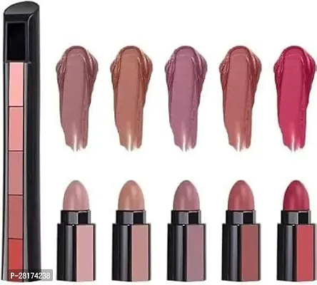 Beauty Professional Color Sensational Liquid Lipstick Combo Pack, Set of 4 Mini Lipsticks Forever Matte Finish Lip Color - Nude Edition-thumb0