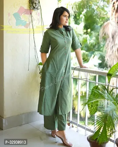 Stylish Cotton Kurta Bottom Set for Women