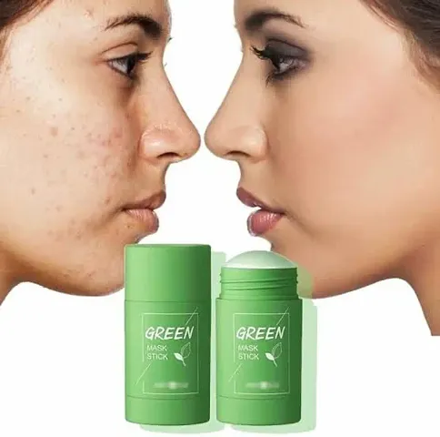 Green Tea Cleansing Mask Stick for Face | For Blackheads Whiteheads Oil Control  Anti-Acne