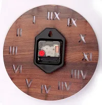 Roman Letter Wooden Wall Clock-thumb2