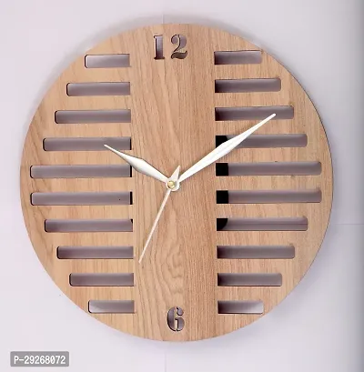 Round Wooden Wall Clock-thumb0