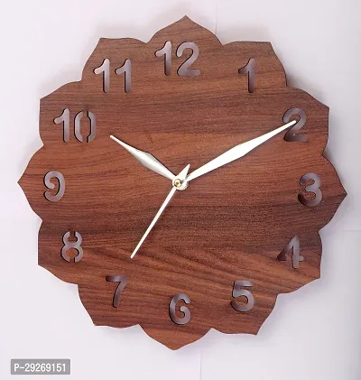Petals Wooden Wall Clock