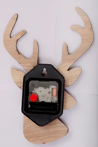 Deer Wooden Wall Clock-thumb1