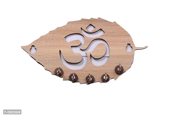 National Om single layer wooden key stand(light)