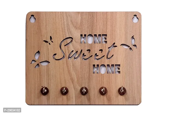 Sweet Home Single  Layer Wooden Keystand (light)