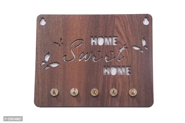 Sweet Home Single  Layer Wooden Keystand (dark)