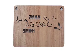 Sweet Home Single  Layer Wooden Keystand (dark)-thumb1