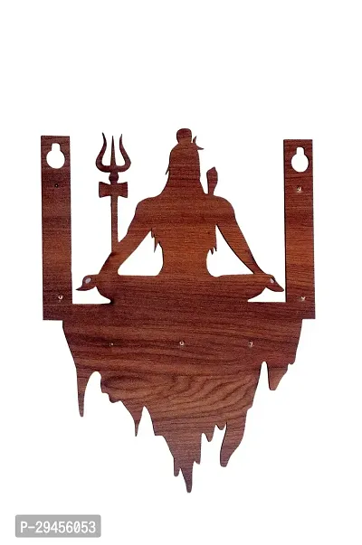 Shiva Single  Layer Wooden Keystand(light)-thumb3