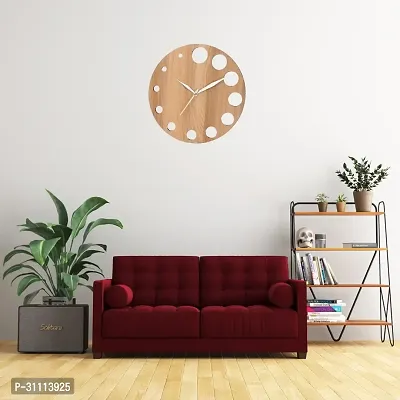 National Wooden Round Wall Clock-thumb4