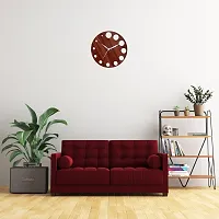 National Wooden Round Wall Clock-thumb3