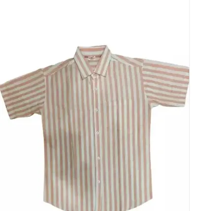 Reliable Striped Short Sleeves Casual Shirts For Men