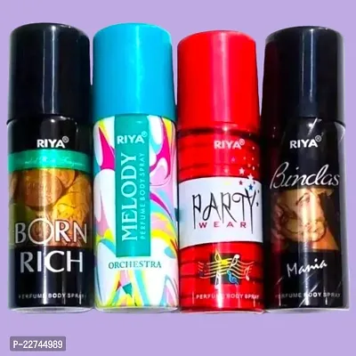 Riya Melody  Bindas  Party Wear  Born Rich Mini Perfume Body Spray-thumb0