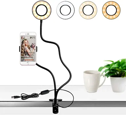 Clip-On Selfie Ring Light For Phones (AAA Battery) - 4Customize