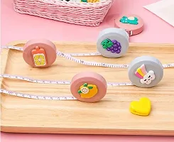 Measuring Tape For Body Cartoon Cute Double-Sided Retractable 150cm/60 Inch Measurement Tape (1 Pc)-thumb1