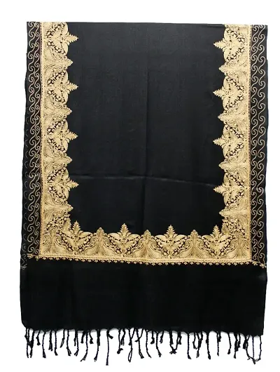 Classic Acrylic Embroidered Shawls for Women