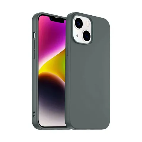 YellowCult Ultra-Smooth & Shockproof Liquid Silicon Back Cover Case for Apple iPhone 14 (6.1 Inch) (All)