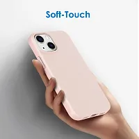 YellowCult Shockproof  Ultra-Smooth Liquid Silicon Back Cover Case for Apple iPhone 13 Mini (5.4 Inch) (New Pink)-thumb4