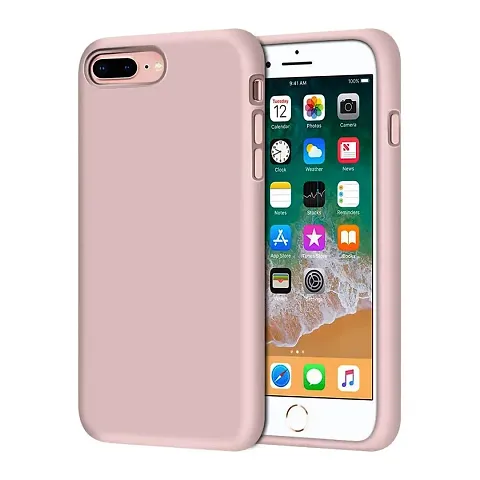 YellowCult Ultra-Smooth & Shockproof Liquid Silicon Back Cover Case for Apple iPhone 7 Plus, 8 Plus (5.5 Inch) (All)