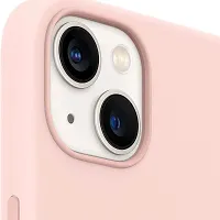 YellowCult Shockproof  Ultra-Smooth Liquid Silicon Back Cover Case for Apple iPhone 13 Mini (5.4 Inch) (New Pink)-thumb3