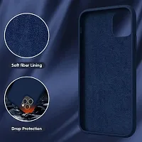 YellowCult Ultra-Smooth  Shockproof Liquid Silicon Back Cover Case for Apple iPhone 11 Pro Max (6.5 Inch) (Bla-Bla Blue)-thumb2