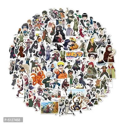 100 Random Naruto Waterproof Vinyl Sticker, No-Duplicate VSCO Stickers Pack Fashion Labels, Art, Laptop, MacBook, Car, Skate Board, Luggage [Waterproof Random Stickers - Naruto]-thumb0