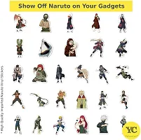 100 Random Naruto Waterproof Vinyl Sticker, No-Duplicate VSCO Stickers Pack Fashion Labels, Art, Laptop, MacBook, Car, Skate Board, Luggage [Waterproof Random Stickers - Naruto]-thumb3