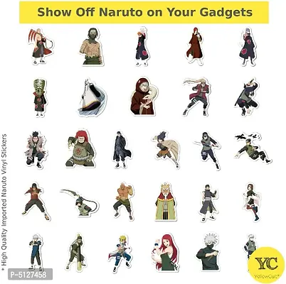 100 Random Naruto Waterproof Vinyl Sticker, No-Duplicate VSCO Stickers Pack Fashion Labels, Art, Laptop, MacBook, Car, Skate Board, Luggage [Waterproof Random Stickers - Naruto]-thumb4