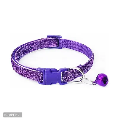 1pcs sparkling purple cat coller Dog  Cat Break Away Collar-thumb0