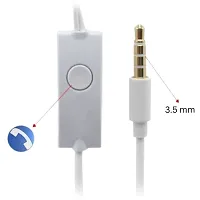 IMTOPS  Earphones for Samsung Galaxy A23 Earphone for Samsung Galaxy J8 Universal Headphone | Wired | MIC | Music | 3.5mm Jack Best Sound Samsung Earphones All Andriod Smartphone - White 3.5mm Aux Aud-thumb1