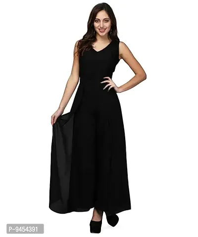 V&M Women's Lace Layered Jumpsuit Come Maxi Gown Dress (vm80) (vm104) (vm196)