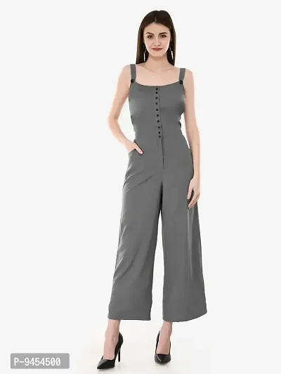 VM Red Front open solid jumpsuit-thumb0