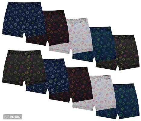 PINE Multicolor Regular Cotton Bloomer/Drawer For Girls  Boys ( Pack of 10 )-thumb0