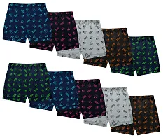 PINE Multicolor Regular Cotton Drawer for Boys and Girls (Pack of 6)-thumb1