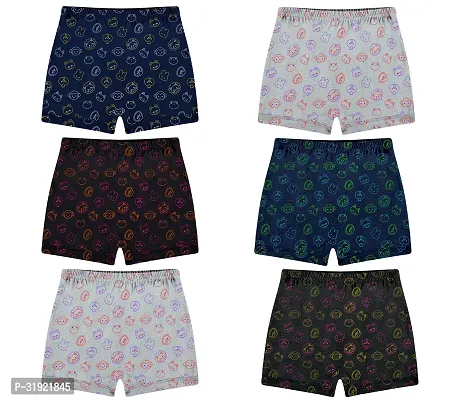 PINE Multicolor Regular Cotton Bloomer/Drawer For Girls  Boys ( Pack of 6 )-thumb0